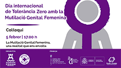 Tolerància zero mutilació femenina