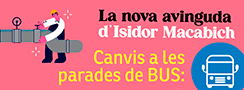 Canvi parades bus Isidor Macabich