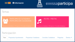 Web Participació Ciutadana